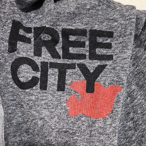Free City Charcoal Zip-Up Hoodie - Picture 10 of 10